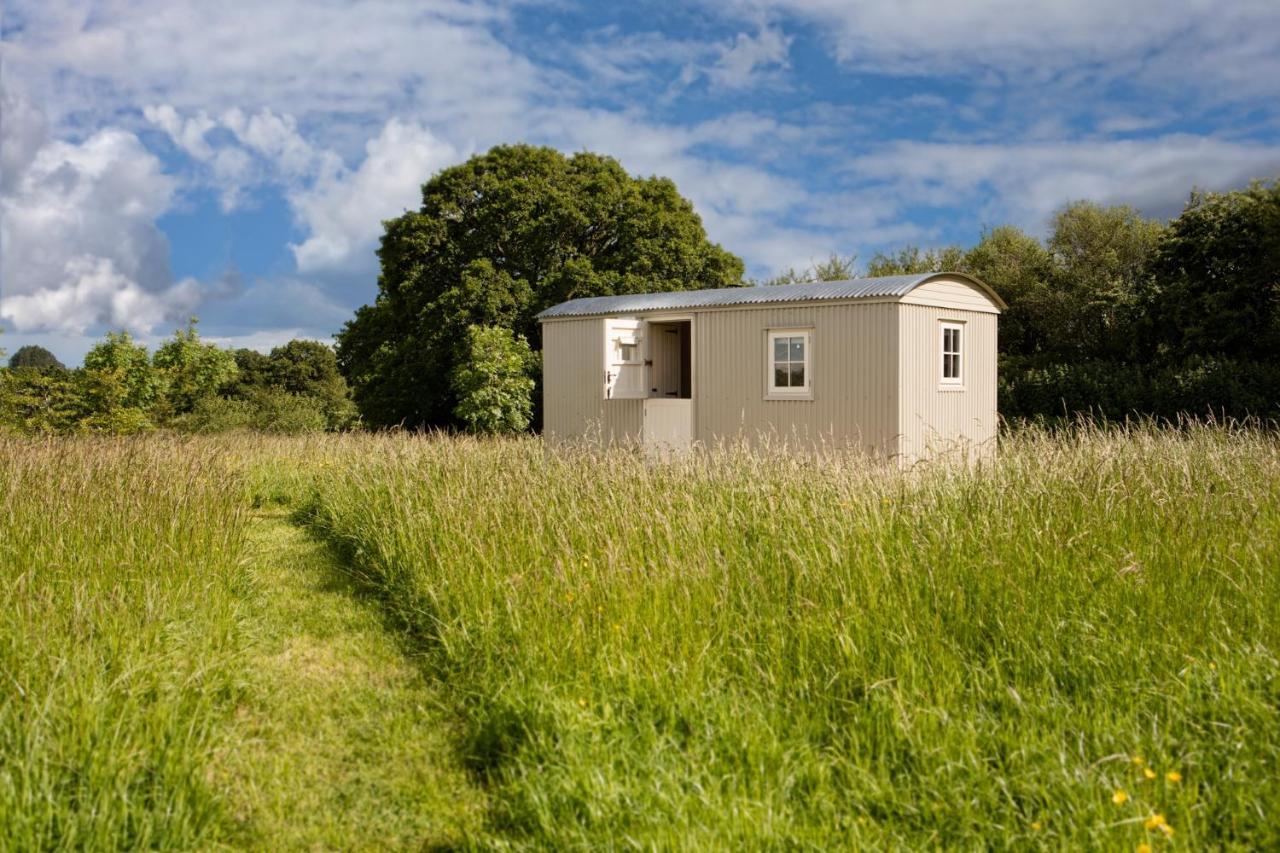 Romantic Secluded Shepherd Hut Hares Rest Southwick  Exterior photo
